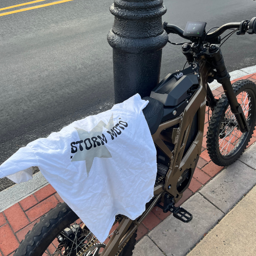 White STORM Tee