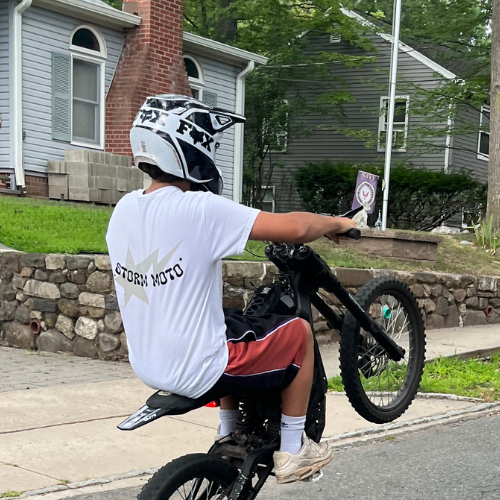 White STORM Tee